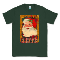 Sports Green Behave Santa Classic Tee - Bettercallsaul