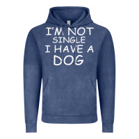 Vintage Denim I m Not SIngle I Have a Dog Vintage Hoodie - Bettercallsaul