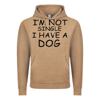 Vintage Coffee I m Not Single I Have A Dog Vintage Hoodie - Bettercallsaul