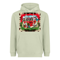 Matcha summer vibes Heavyweight Hoodie - CowhideDigitalArt