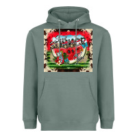 Sage summer vibes Heavyweight Hoodie - CowhideDigitalArt