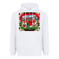 White summer vibes Heavyweight Hoodie - CowhideDigitalArt