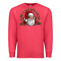 Cardinal i love a man with beard Premium Sweatshirt - CowhideDigitalArt