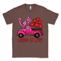 Chestnut valentine's day loads of love turck with balloons Classic Tee - RanaPortraitStore