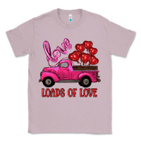 Lilac valentine's day loads of love turck with balloons Classic Tee - RanaPortraitStore