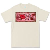 Bone Pink Love Kiss Valentine's Day Premium Tee - RanaPortraitStore