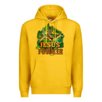 Lemon Jesus junkie St. Patricks Day Premium Hoodie - FaDigitalArtStudio