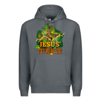 Rock Jesus junkie St. Patricks Day Premium Hoodie - FaDigitalArtStudio
