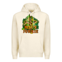 Tofu Jesus junkie St. Patricks Day Premium Hoodie - FaDigitalArtStudio