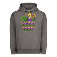 Pigment Tornado my first mardi gras glitter fleur de lis Urban Hoodie - Artiststas