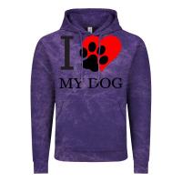 Cloud Purple I My Dog Vintage Hoodie - Bettercallsaul