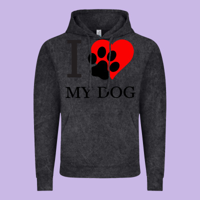 I My Dog Vintage Hoodie Designed By Bettercallsaul