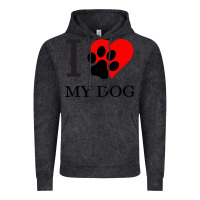 Vintage Black I My Dog Vintage Hoodie - Bettercallsaul