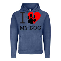 Vintage Denim I My Dog Vintage Hoodie - Bettercallsaul