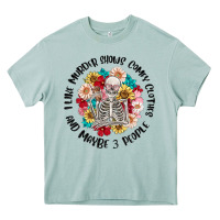 Arona i like murder shows comfy clothes and like 3 peopl Heavy Core Tee - MaliasSmallBusiness