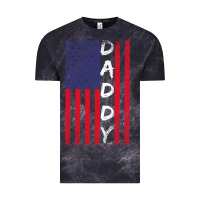 Cloud Black Daddy American Flag Vintage Tee - Bettercallsaul