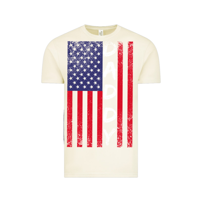 Daddy American Flag Vintage Tee by Bettercallsaul | Teevron