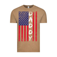 Vintage Coffee Daddy American Flag Vintage Tee - Bettercallsaul