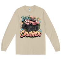 Mushroom Egg crusher Easter truck Easter Day Long Sleeve Tee - HowdyJamesFarm