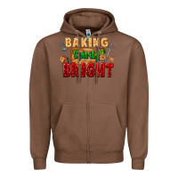 Chestnut baking spirits bright Zipper Hoodie - FaDigitalArtStudio