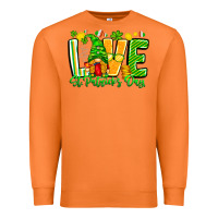 Carrot love st patricks day Premium Sweatshirt - CowhideDigitalArt