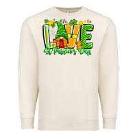 Sandshell love st patricks day Premium Sweatshirt - CowhideDigitalArt
