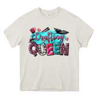 Cream crafting queen Heavy Core Tee - NancyCooperArtShop
