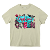 Mossy crafting queen Heavy Core Tee - NancyCooperArtShop