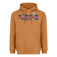 Meerkat Happy Easter Y'all Heavyweight Hoodie - CowhideDigitalArt