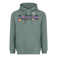 Sage Happy Easter Y'all Heavyweight Hoodie - CowhideDigitalArt
