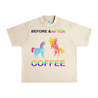 Sandshell Before After Coffee Urban Heavy Tee - Bettercallsaul