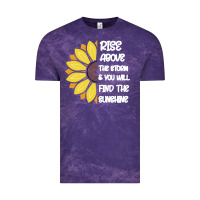 Cloud Purple Rise Above The Storm You Will F and The Sunshine Vintage Tee - Bettercallsaul