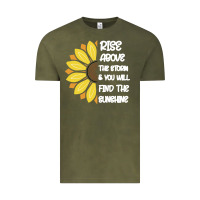 Rise Above The Storm You Will F And The Sunshine Vintage Tee | Teevron