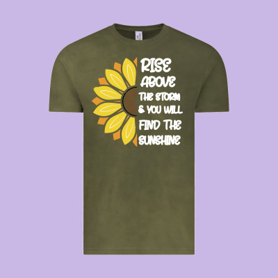 Rise Above The Storm You Will F And The Sunshine Vintage Tee Designed By Bettercallsaul