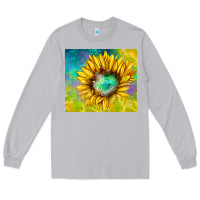 Moon Dust sparkling sunflower Long Sleeve Tee - TumblerDesignByShophia