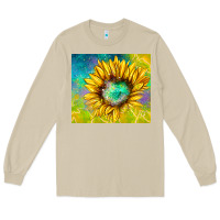 Mushroom sparkling sunflower Long Sleeve Tee - TumblerDesignByShophia