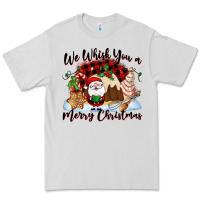 Dove Grey We whisk you a Merry Christmas Premium Tee - NancyCooperArtShop