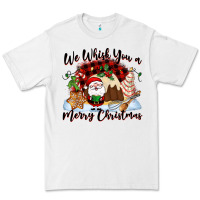 White We whisk you a Merry Christmas Premium Tee - NancyCooperArtShop