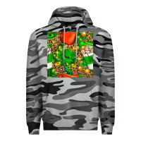 Slate Camo coffee cups st. patrick's day with leopard seamless pattern bbs Premium Hoodie - BundleAndBundleShop