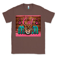 Chestnut Western Cat Mom Classic Tee - LillyAllenDesigns