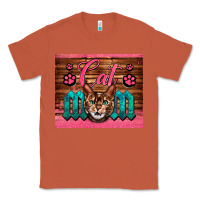Copper Western Cat Mom Classic Tee - LillyAllenDesigns