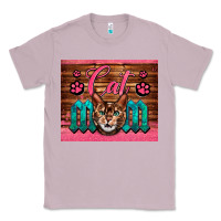 Lilac Western Cat Mom Classic Tee - LillyAllenDesigns