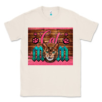 Natural Western Cat Mom Classic Tee - LillyAllenDesigns