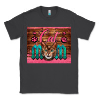 Smoke Western Cat Mom Classic Tee - LillyAllenDesigns