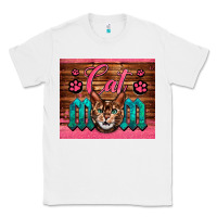 White Western Cat Mom Classic Tee - LillyAllenDesigns