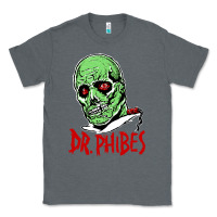 Charcoal Heather dr. phibes Classic Tee - tuanDangUi