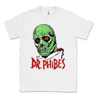 White dr. phibes Classic Tee - tuanDangUi