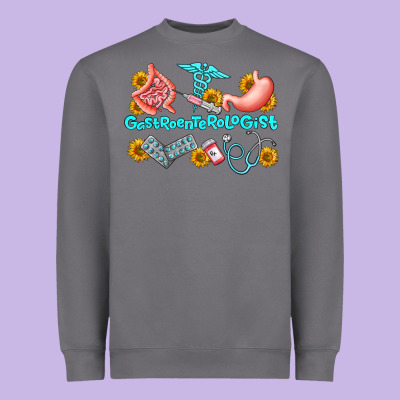 Gastroenterologist Olivia Heavyweight Sweatshirt Designed By Oliviacreatesart
