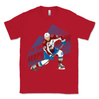 Red nathan mackinnon Classic Tee - tuanDangUi