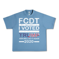 Pebble Blue hell yeah i voted trump and will do it again 2020 Urban Heavy Tee - Bettercallsaul
